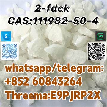  2-fdck CAS:111982-50-4 whatsapp/telegram:+852 60843264 Threema:E9PJRP2X